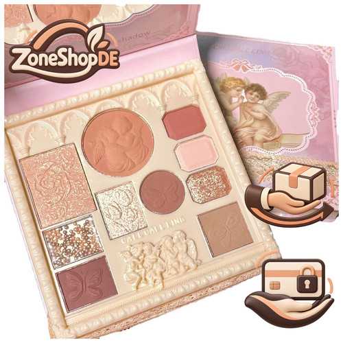 Embossed eyeshadow colors - 10,