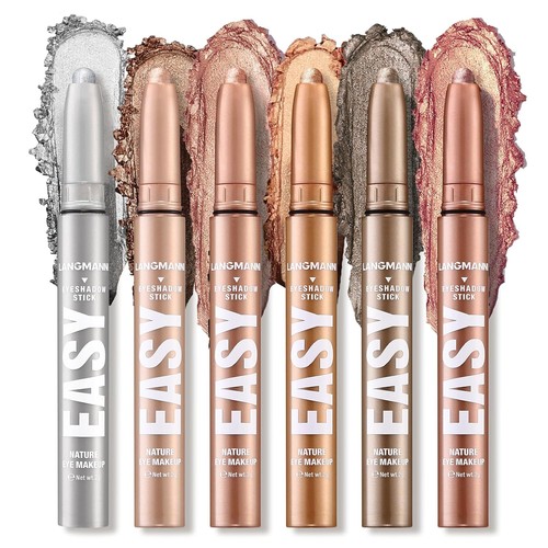 Eyeshadow stick set 6pcs creme - eyeshadow,