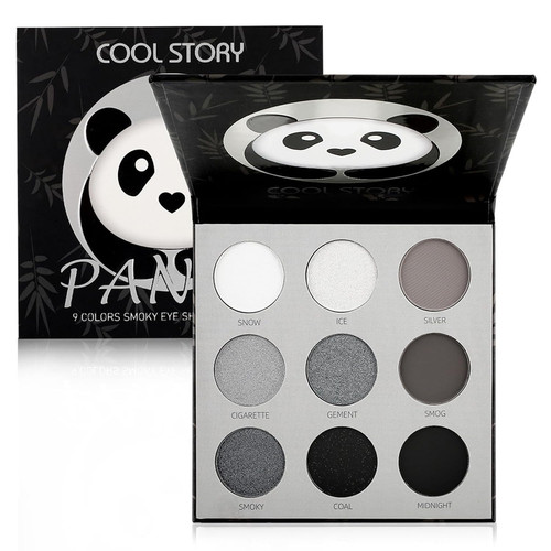 Smoky eyeshadow palette 9 - eyeshadow,