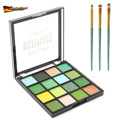 Grüne lidschatten palette - lidschatten, 16